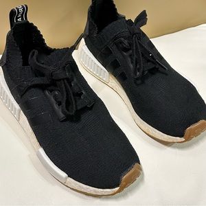 Adidas Black NMD’s with Gumdrop soles